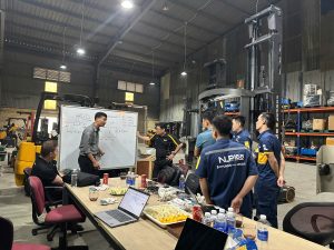 Training kỹ thuật tại nhà kho NLP168